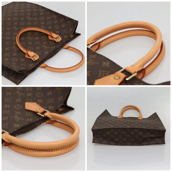 LOUIS VUITTON Monogram Sac Plat Hand Bag M51140 LV Auth 141603 - Picture 15 of 16